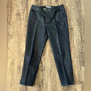 Chico’s Dark Wash Platinum Jeans size 1.5